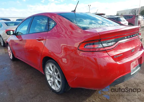 2013 Dodge Dart Sxt from USA, damaged, VIN 1C3CDFBAXDD266509